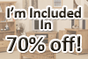 I have 70% off!