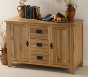 Eden Solid Oak Sideboard