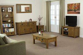 Rustic Solid Oak Range