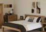 Bedroom Furniture: Full Solid Oak Bed Range