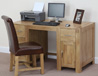 Alto Solid Oak Computer Desk