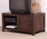 Mantis Dark Solid Mango Widescreen TV / DVD / VCR Cabinet