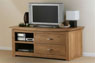 Tokyo Solid Oak Widescreen TV / DVD Cabinet