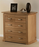 Tokyo Oak Chest of Drawers