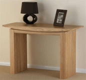 Tokyo Solid Oak Console Table