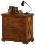 Corsica Brown Teak (Solid Mango)