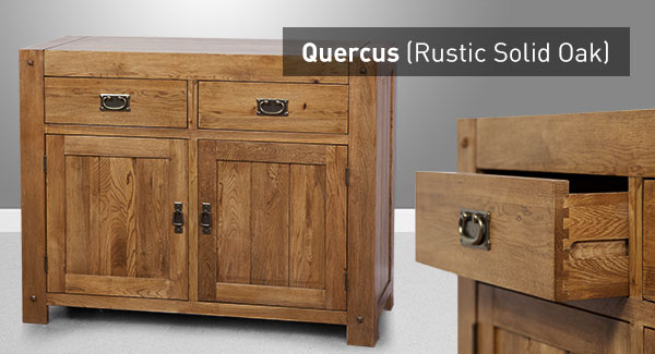 The Quercus Range - Rustic Solid Oak Furniture