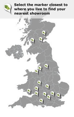 Showroom Store Location Map