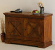 Corsica Brown Teak (Solid Mango)