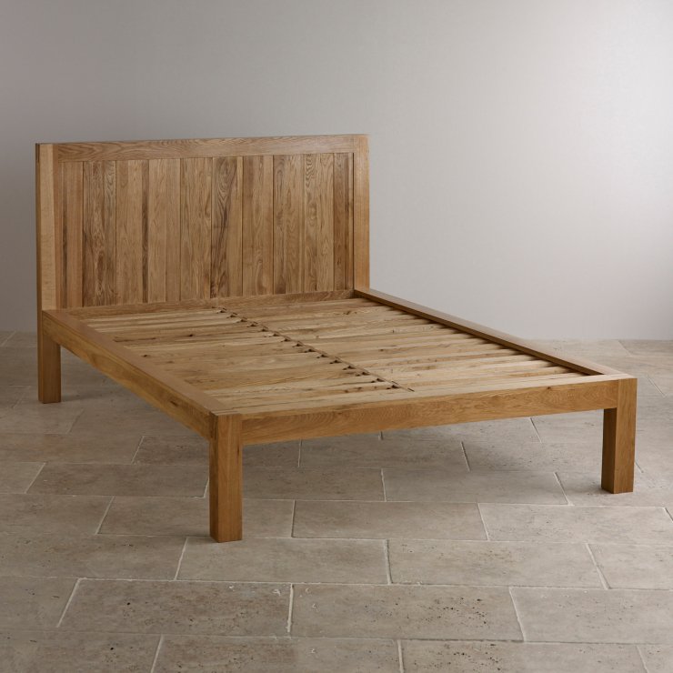 Alto Natural Solid Oak KingSize Bed Bedroom Furniture