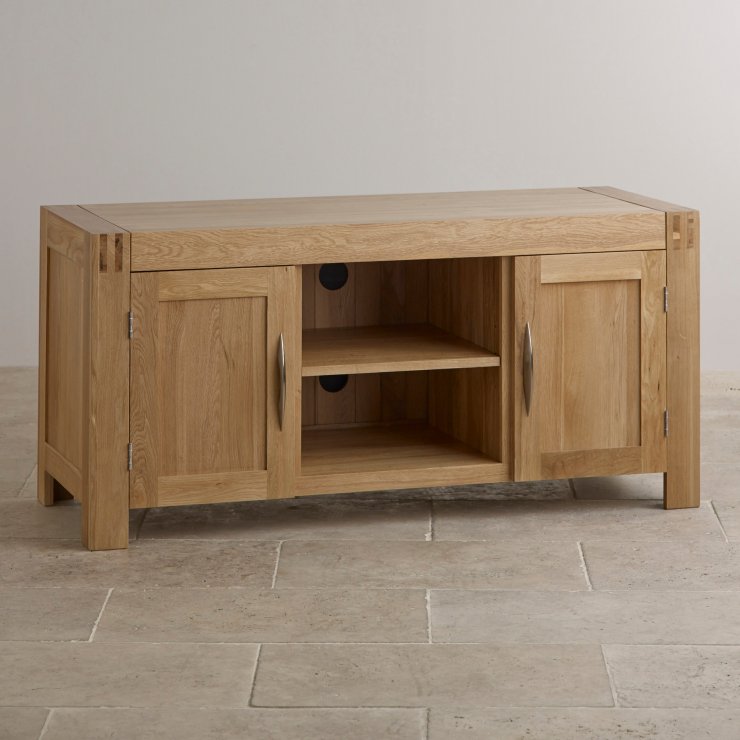 Alto TV Cabinet in Solid Oak | Oak Furniture Land