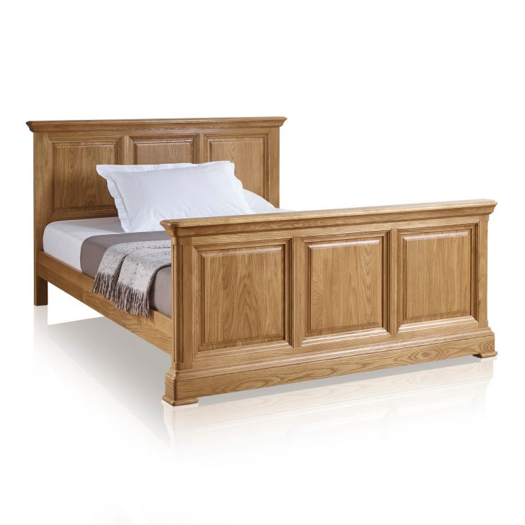 Canterbury KingSize Bed in Solid Oak Oak Furniture Land