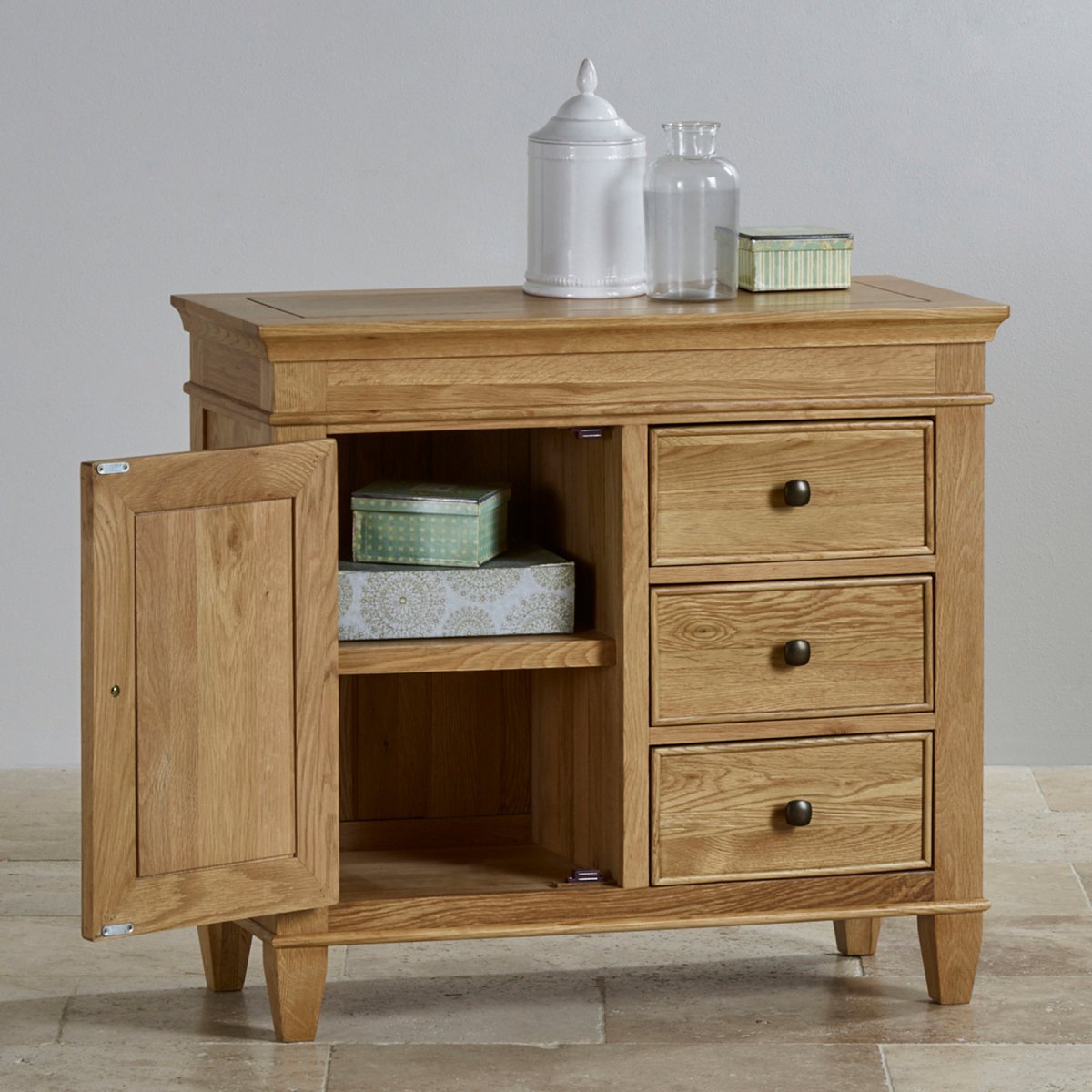 Classic Storage in Natural Solid Oak Oak Furniture Land