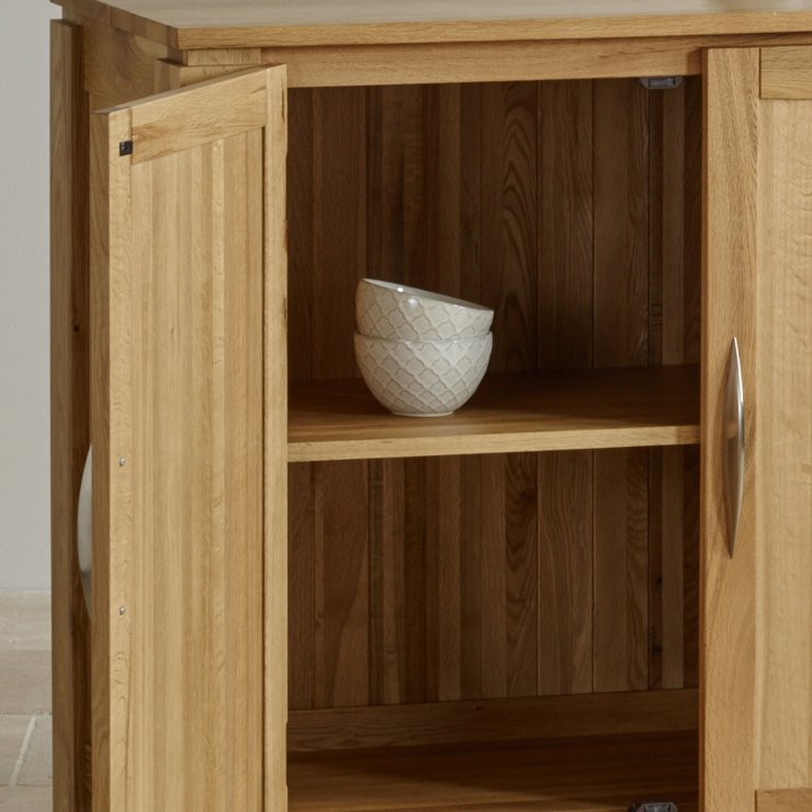 Galway Small Sideboard in Natural Solid Oak Oak Furniture Land