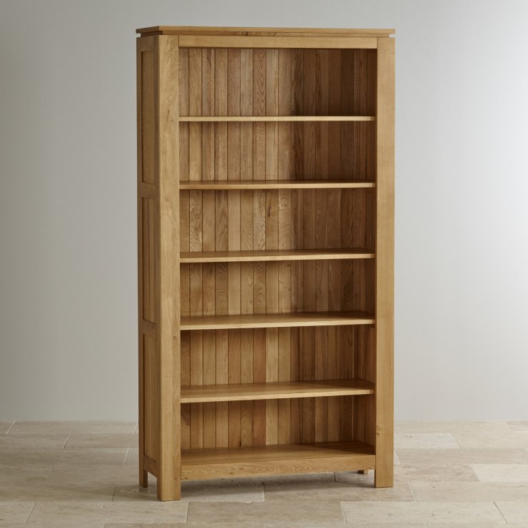 Galway Natural Solid Oak Bookcase | Living Room Furniture
