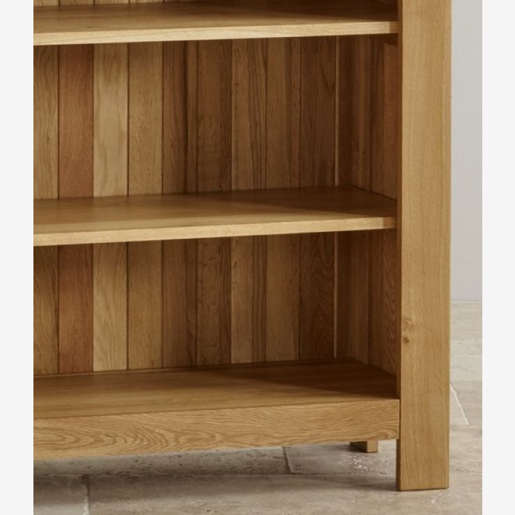 Galway Natural Solid Oak Bookcase Living Room Furniture