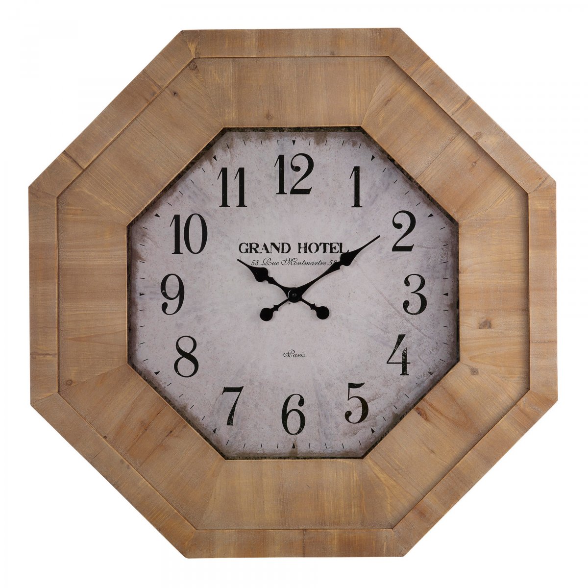 Grand Hotel Wall Clock Oak Furniture Land