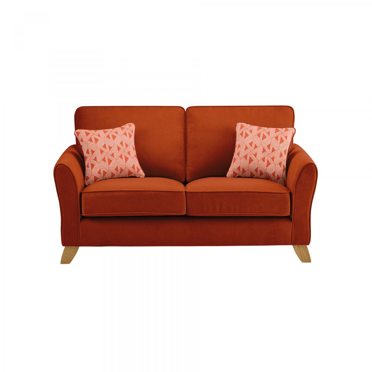 Jasmine 2 Seater Sofa in Cosmo Fabric Spice
