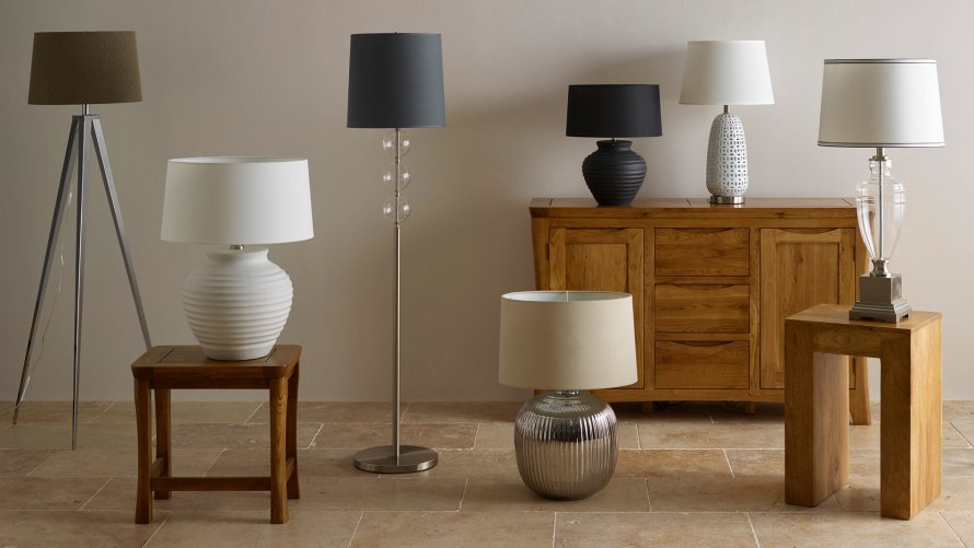 Lamps Brighten Up Your Room Oak Furniture Land