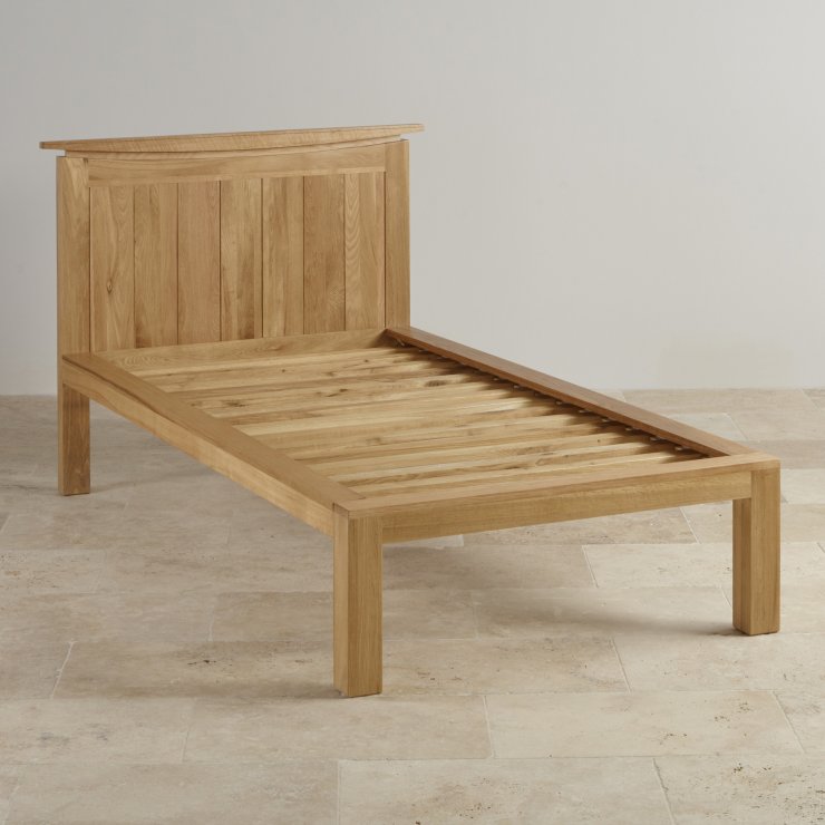 Tokyo Single Bed in Natural Solid Oak Oak Furniture Land