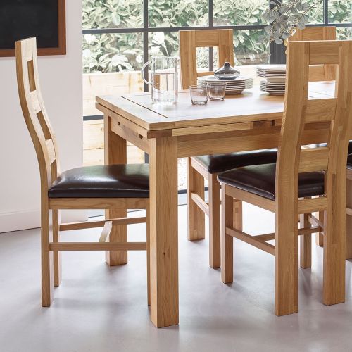 Oak Dining Chairs Solid Wood Dining Chairs Oak Furniture Land
