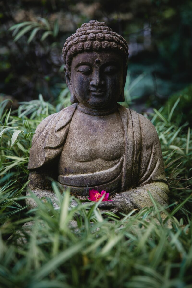 Buddha garden statue