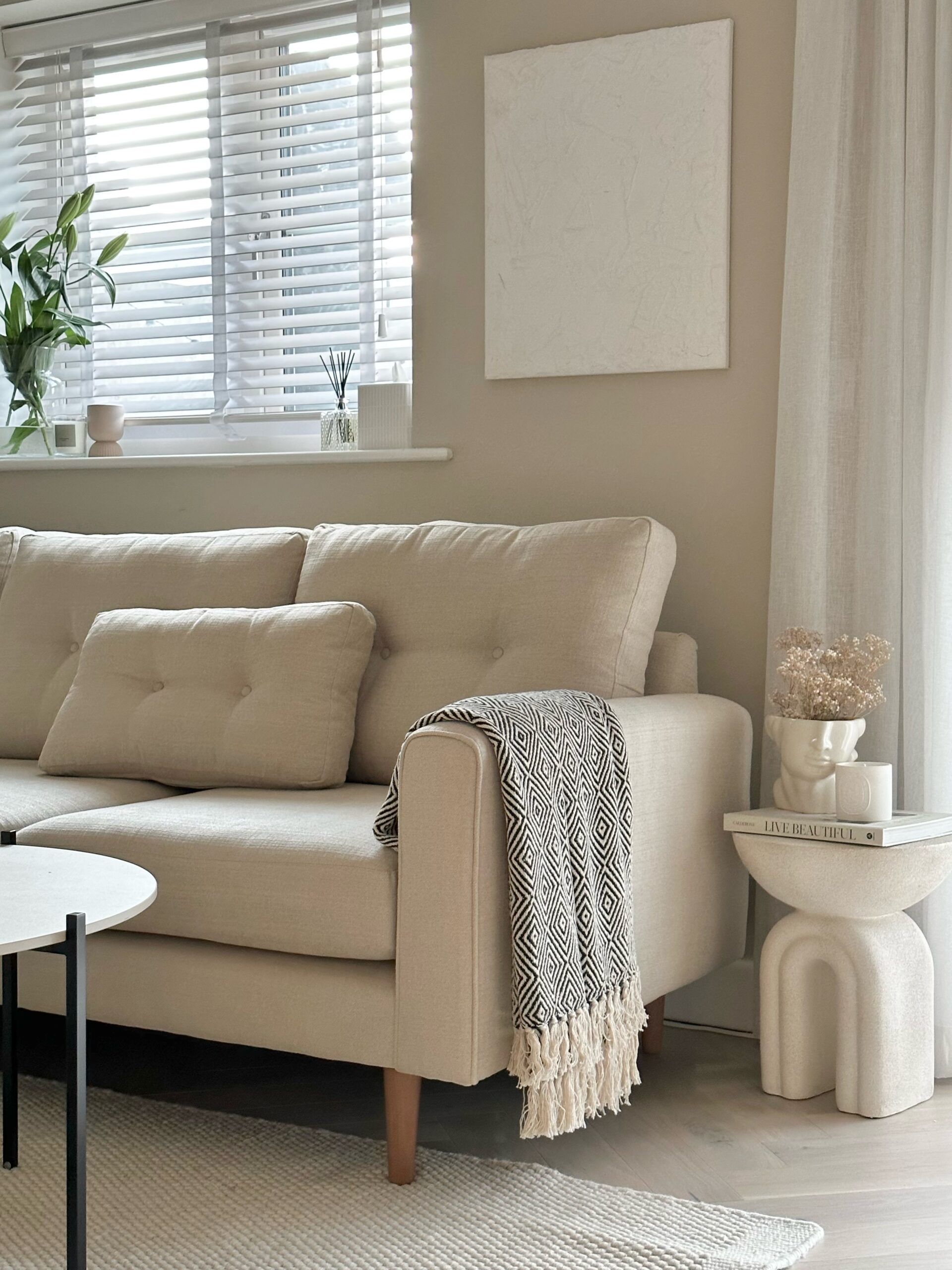warm neutral living room ideas | the oak furnitureland blog