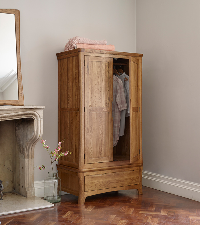 best wardrobes for small bedrooms | oak furniture land blog