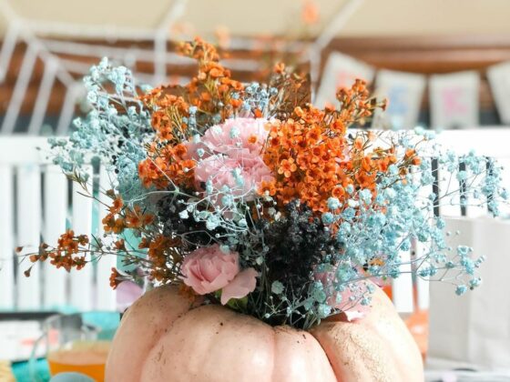 Pumpkin vase