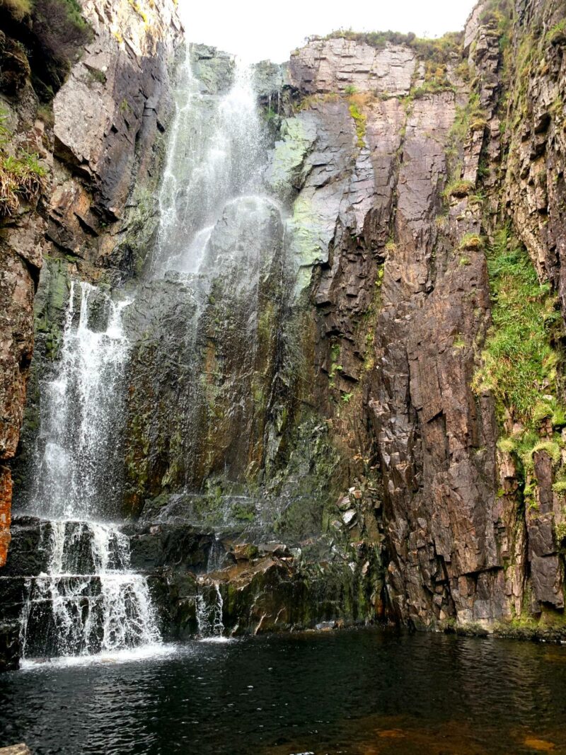 Scotland waterfall