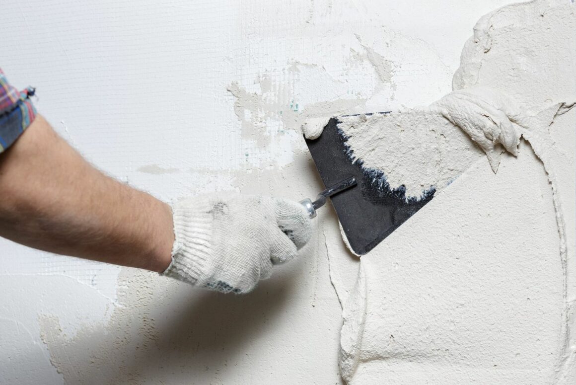 Plastering a wall The Oak Furnitureland Blog