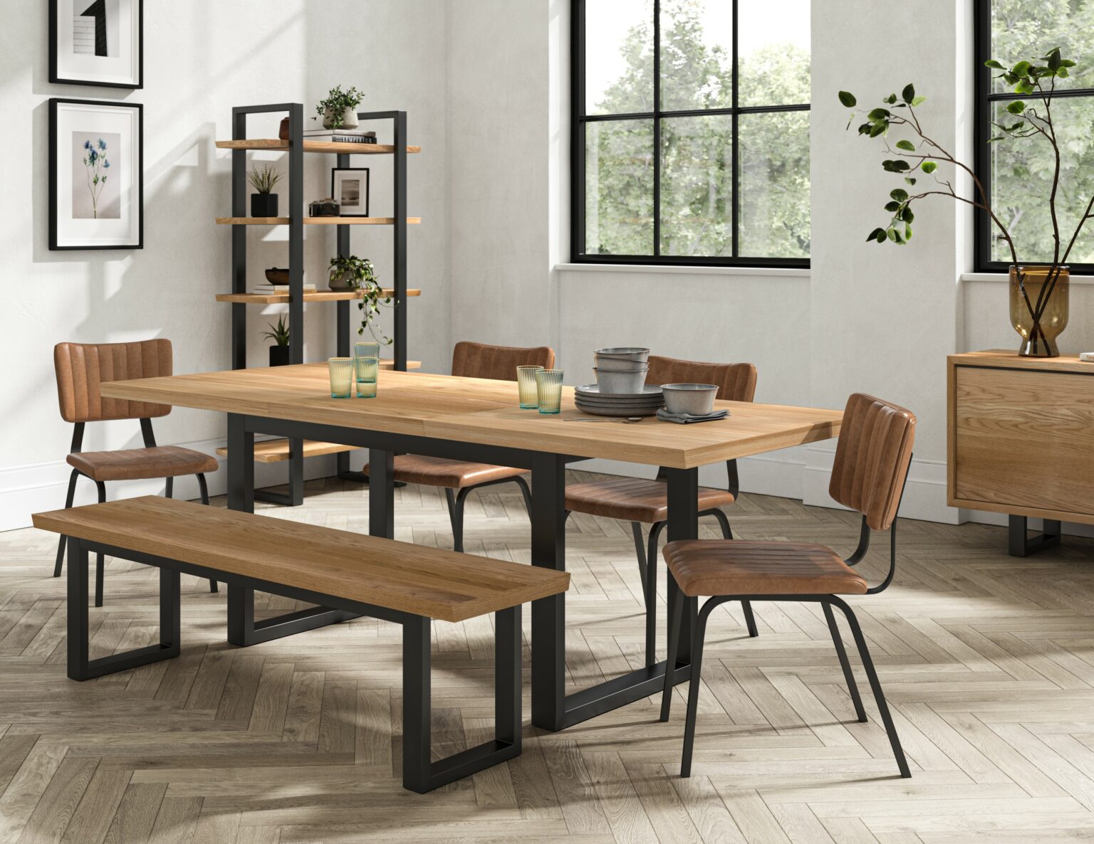 Summer dining indoors | The Oak Furnitureland Blog