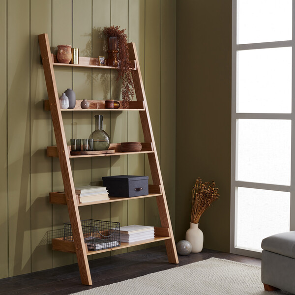 Natural Solid Oak Bookcases - Wide Shelving Unit - Aspen Range - Oak Furnitureland