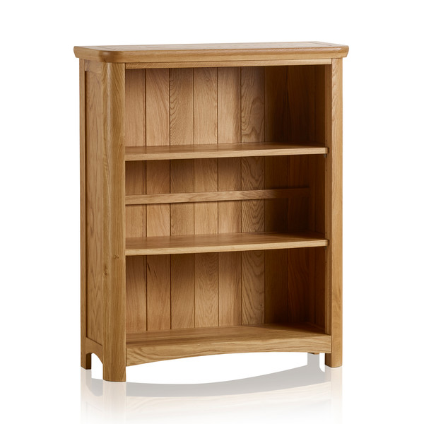 Natural Solid Oak Bookcases Small Bookcase Wiltshire Range Oak
