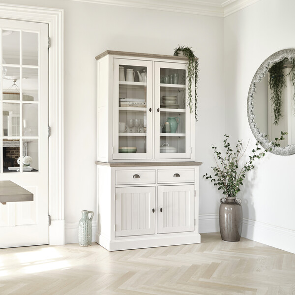 Painted Acacia & Ash Top Dressers - Small Dresser - Brompton Range - Oak Furnitureland