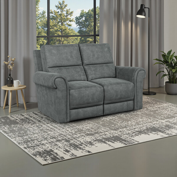 Miller Grey Fabric Sofas - 2 Seater Sofa - Colorado Range - Oak Furnitureland