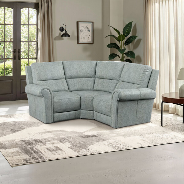 Santos Steel Fabric Sofas - Modular 3 Seat Corner Sofa - Colorado Range - Oak Furnitureland