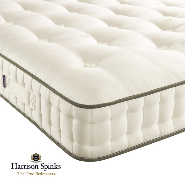 Pocket Spring & Wool - Regular Mattresses - Single Mattress - Harrison Spinks Delamere Mattr Range - Oak Furnitureland