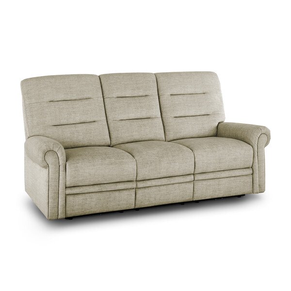Plush Beige Fabric Sofas - 3 Seater Sofa - Eastbourne Range - Oak Furnitureland