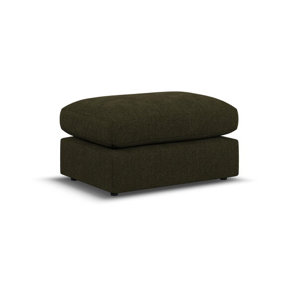 Forest Fabric Sofas - Small Fender Footstool - Elston Range - Oak Furnitureland