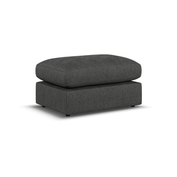 Whisp Fabric Sofas - Small Fender Footstool - Elston Range - Oak Furnitureland