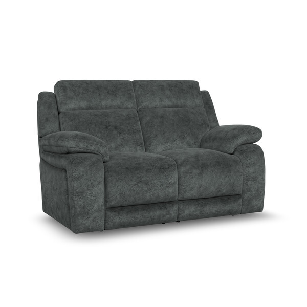 Dapple Grey Fabric Sofas - 2 Seater Sofa - Emerson Range - Oak Furnitureland