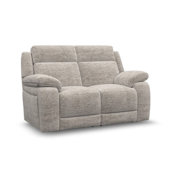 Luxe Natural Fabric Sofas - 2 Seater Sofa - Emerson Range - Oak Furnitureland