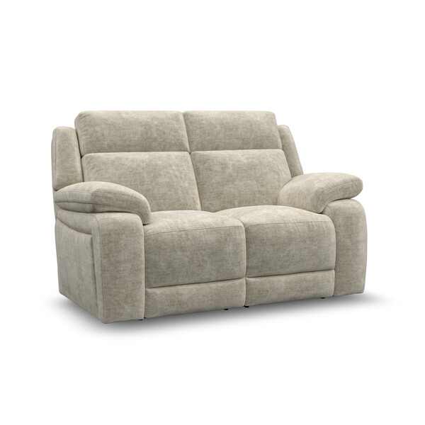 Plush Beige Fabric Sofas - 2 Seater Sofa - Emerson Range - Oak Furnitureland