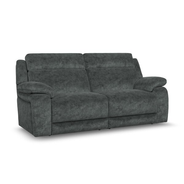 Dapple Grey Fabric Sofas - 3 Seater Sofa - Emerson Range - Oak Furnitureland