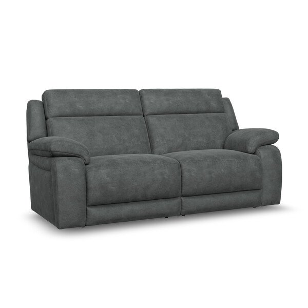 Miller Grey Fabric Sofas - 3 Seater Sofa - Emerson Range - Oak Furnitureland