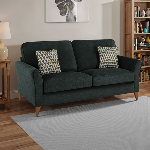 Orkney Forest Fabric Sofas - 3 Seater Sofa - Jasmine Range - Oak Furnitureland