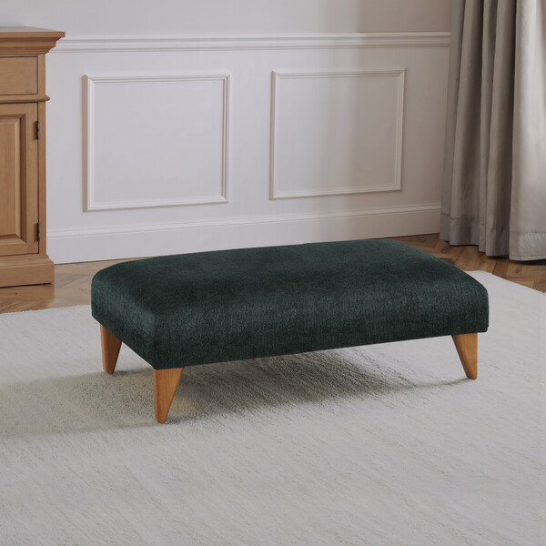Orkney Forest Fabric Sofas - Footstool - Jasmine Range - Oak Furnitureland