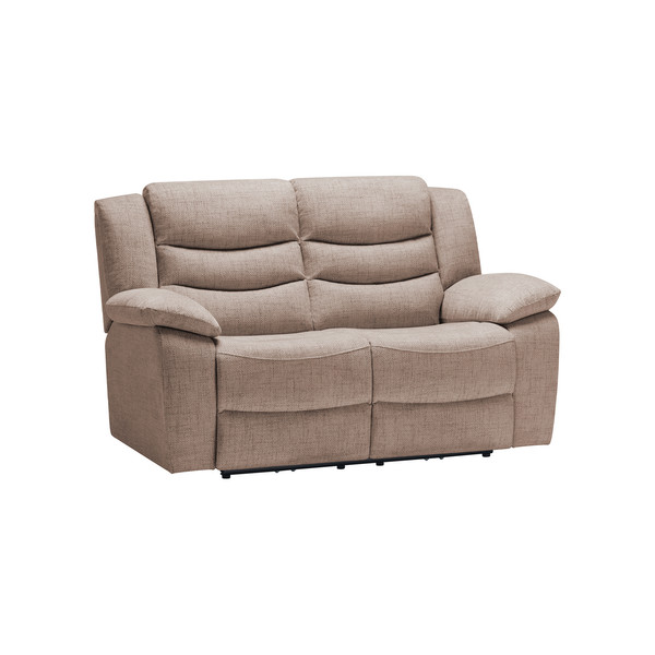 Dorset Beige Fabric Sofas - 2 Seater Sofa - Marlow Range - Oak Furnitureland
