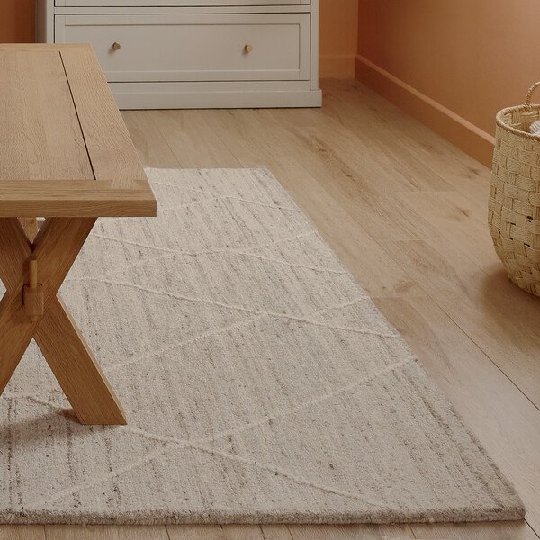 200 x 290cm - Cream Rugs - Mayfair Rug - Oak Furnitureland